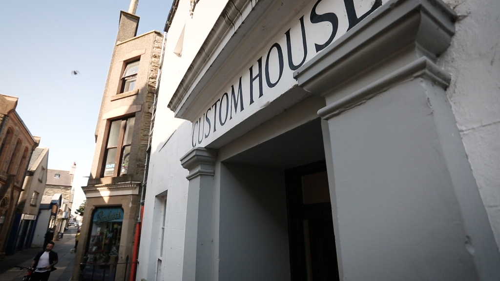 The fomer Custom House building in Kirkwall, now the new home of Kyloe