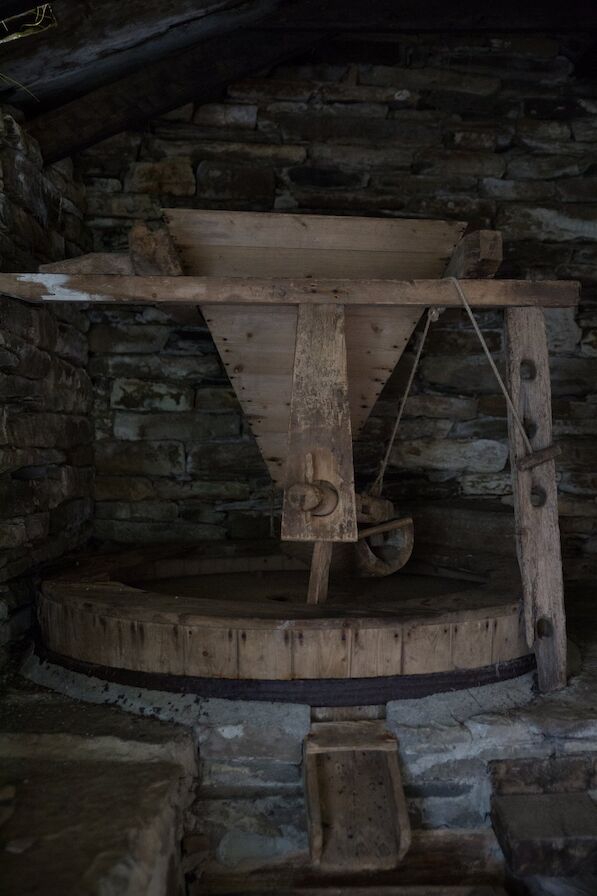 Inside the Click Mill, Orkney