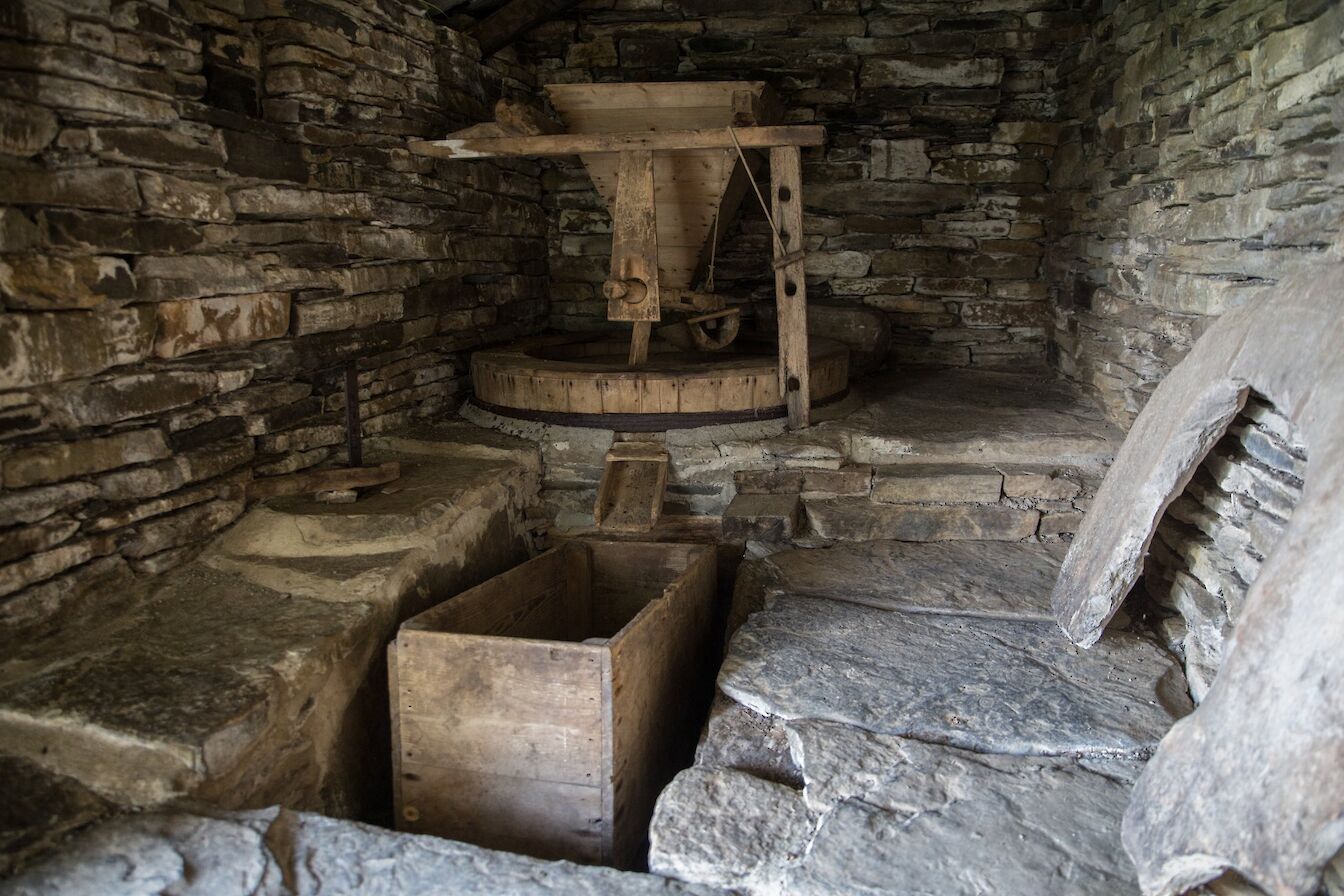 Inside the Click Mill, Orkney