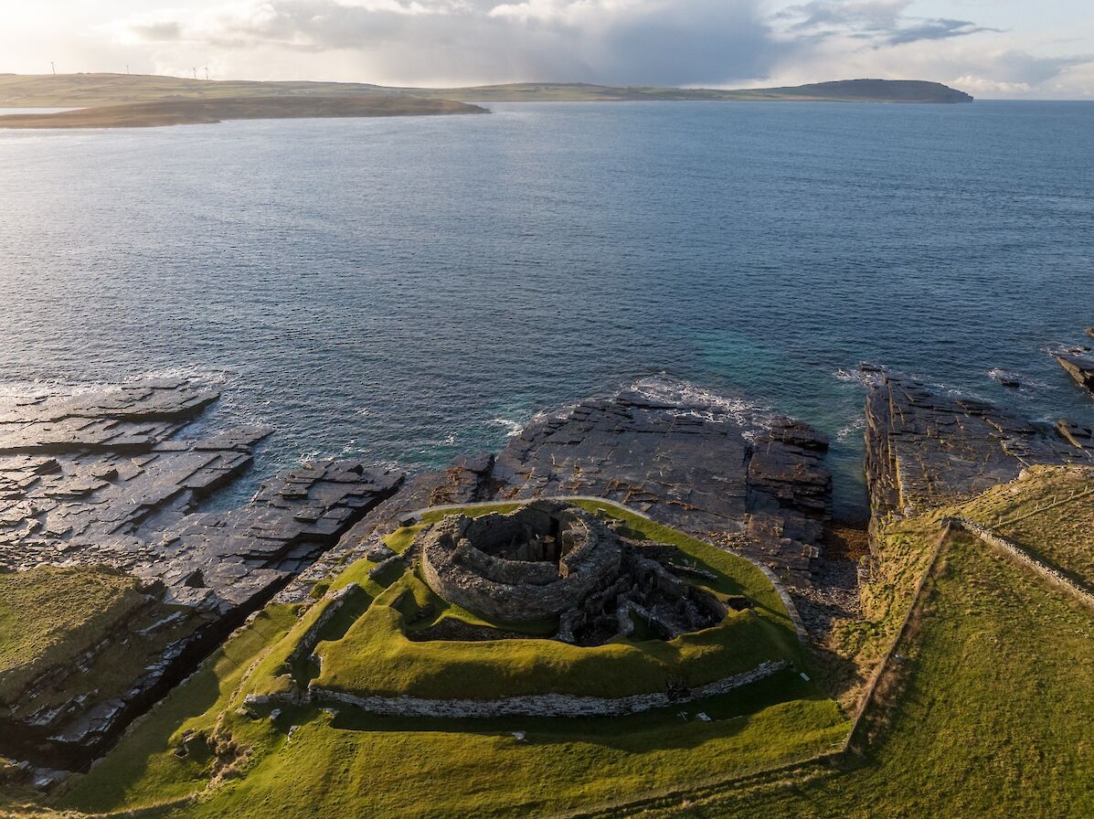 Midhowe Broch, Rousay, Orkney