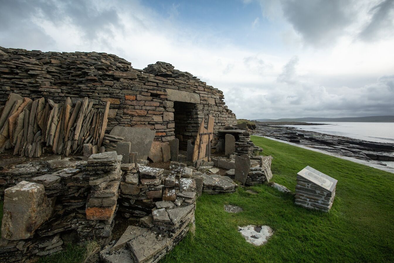 Midhowe Broch, Rousay, Orkney