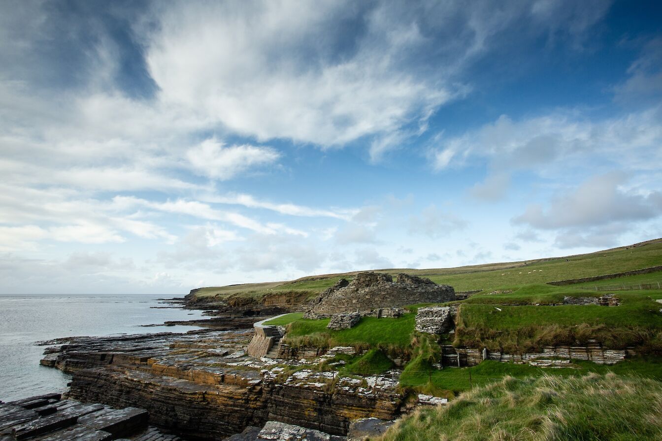 Midhowe Broch, Rousay, Orkney