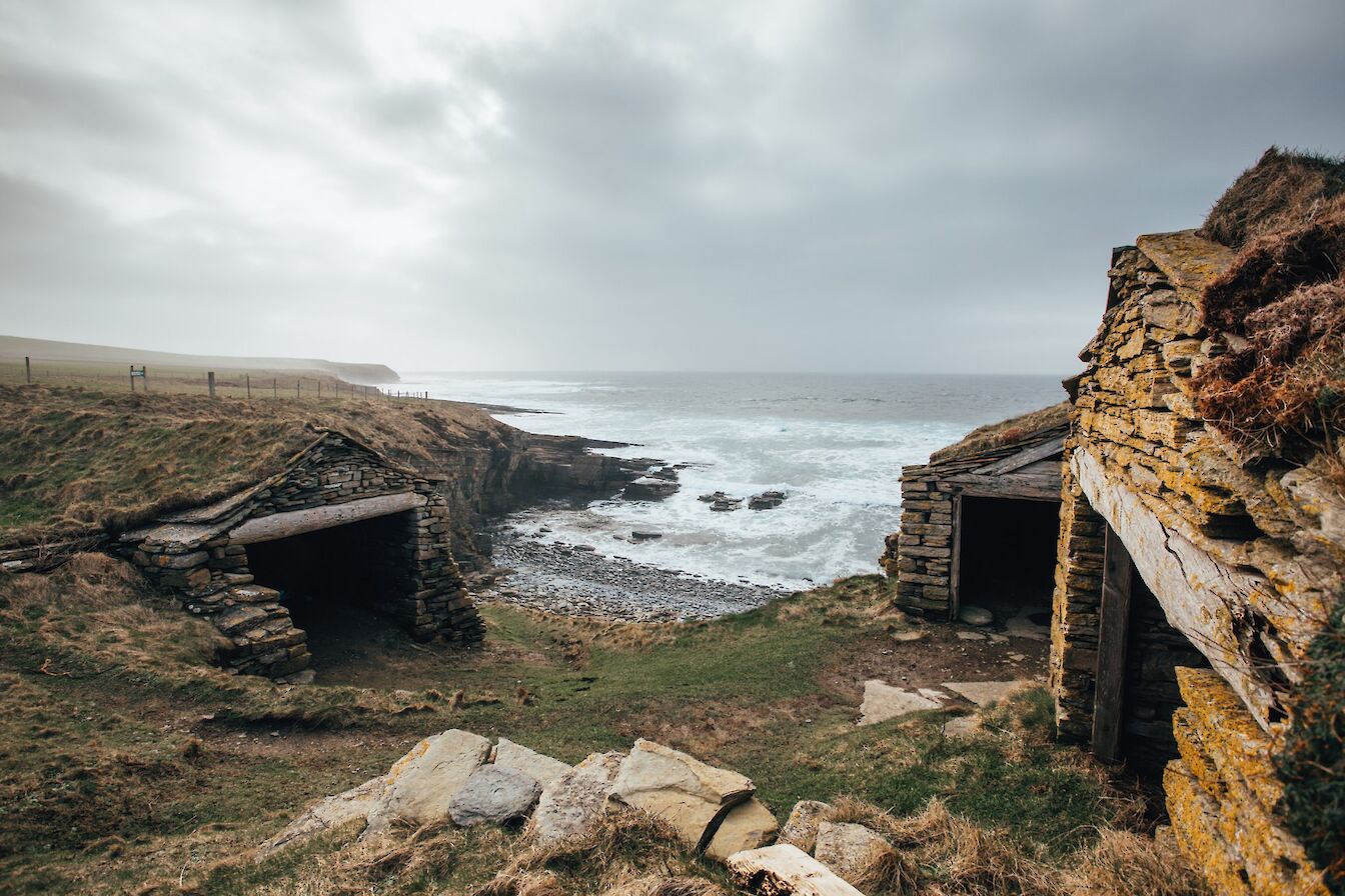 The Fishermen's Huts, Birsay
