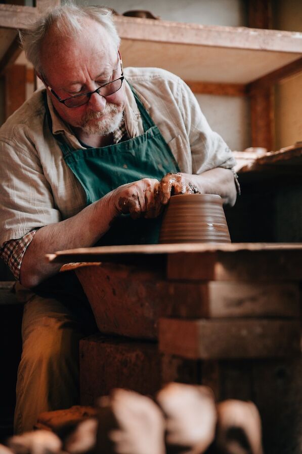 The Harray Potter at work!