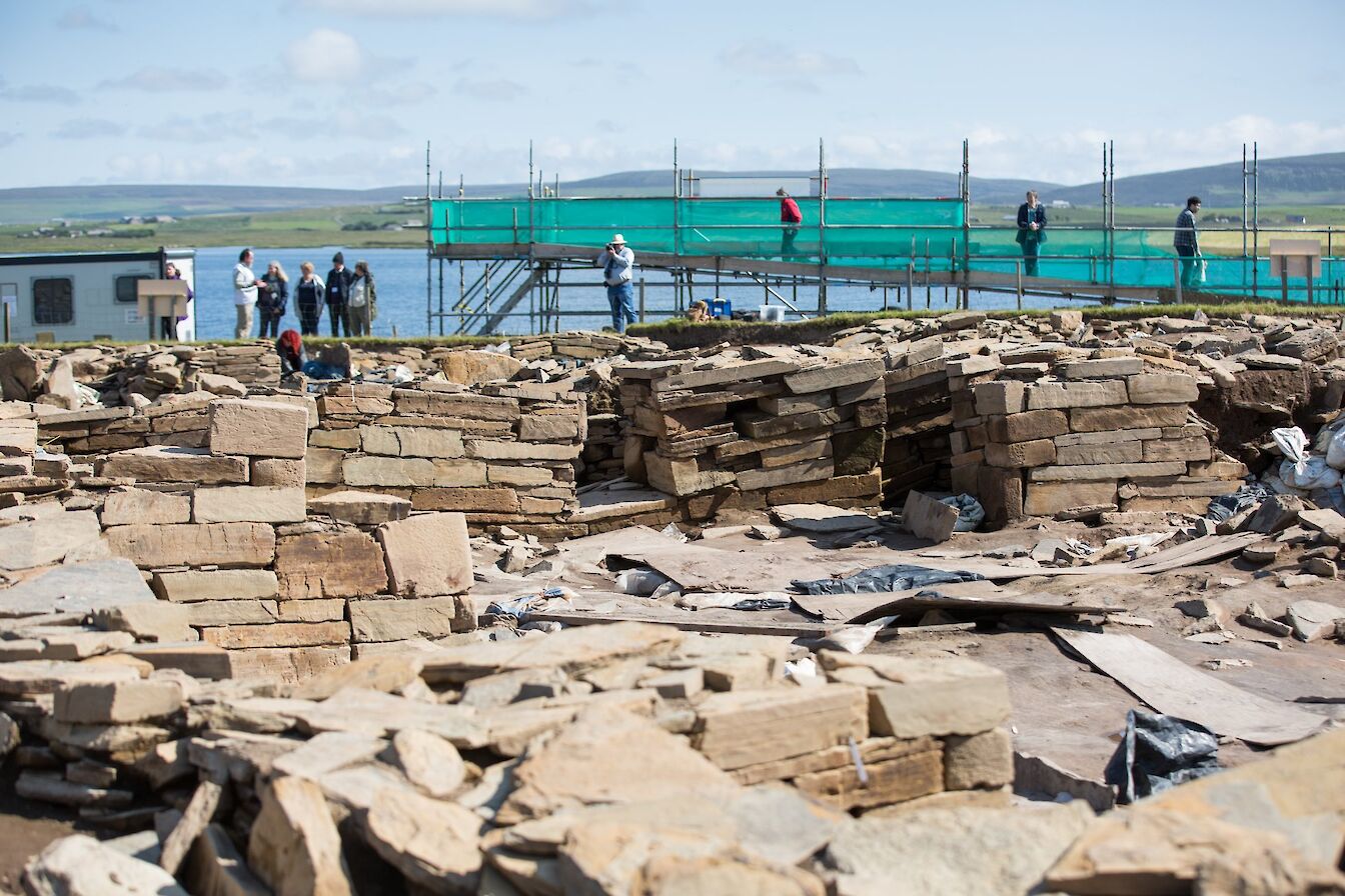 View of part of the main section of the site