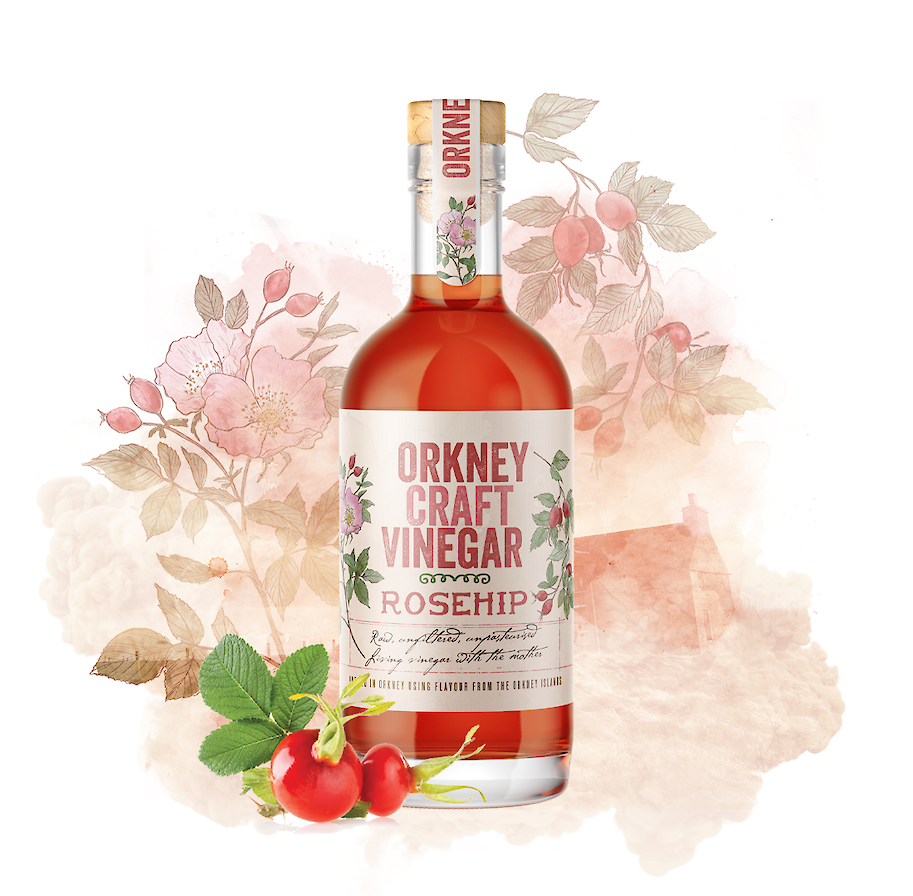 Rosehip Vinegar from Orkney Craft Vinegar