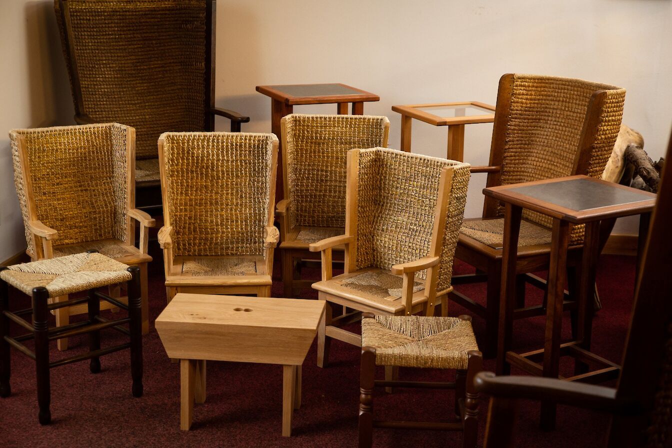 Some of the items available at Orkney Hand Crafted Furniture this Christmas