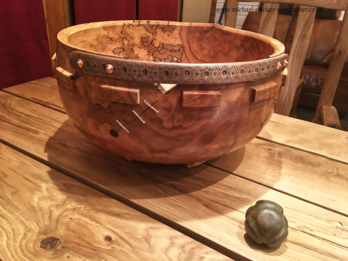 The Howar Cauldron by Michael Sinclair Woodturner