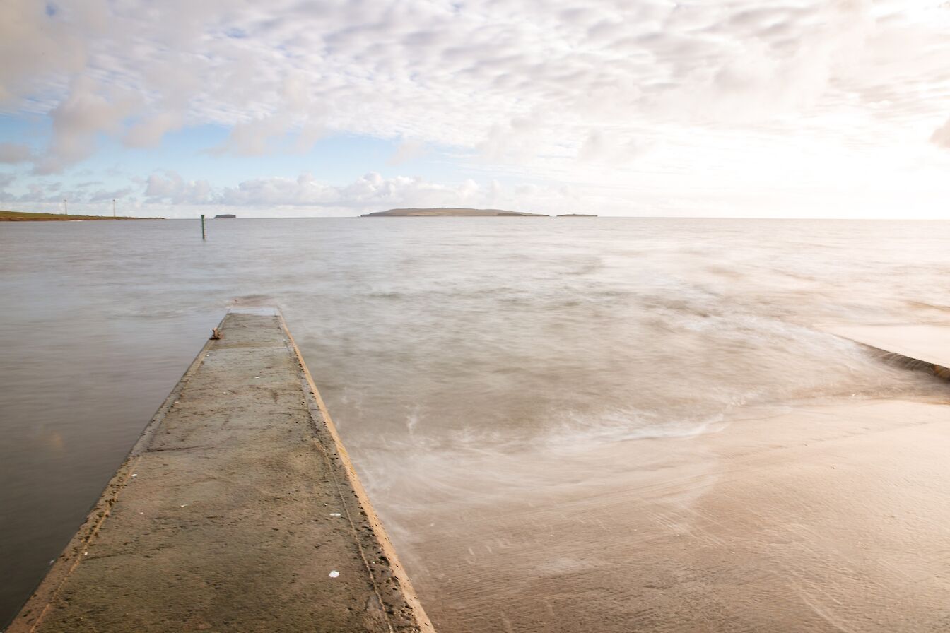 Slipway at Newark Bay, Orkney