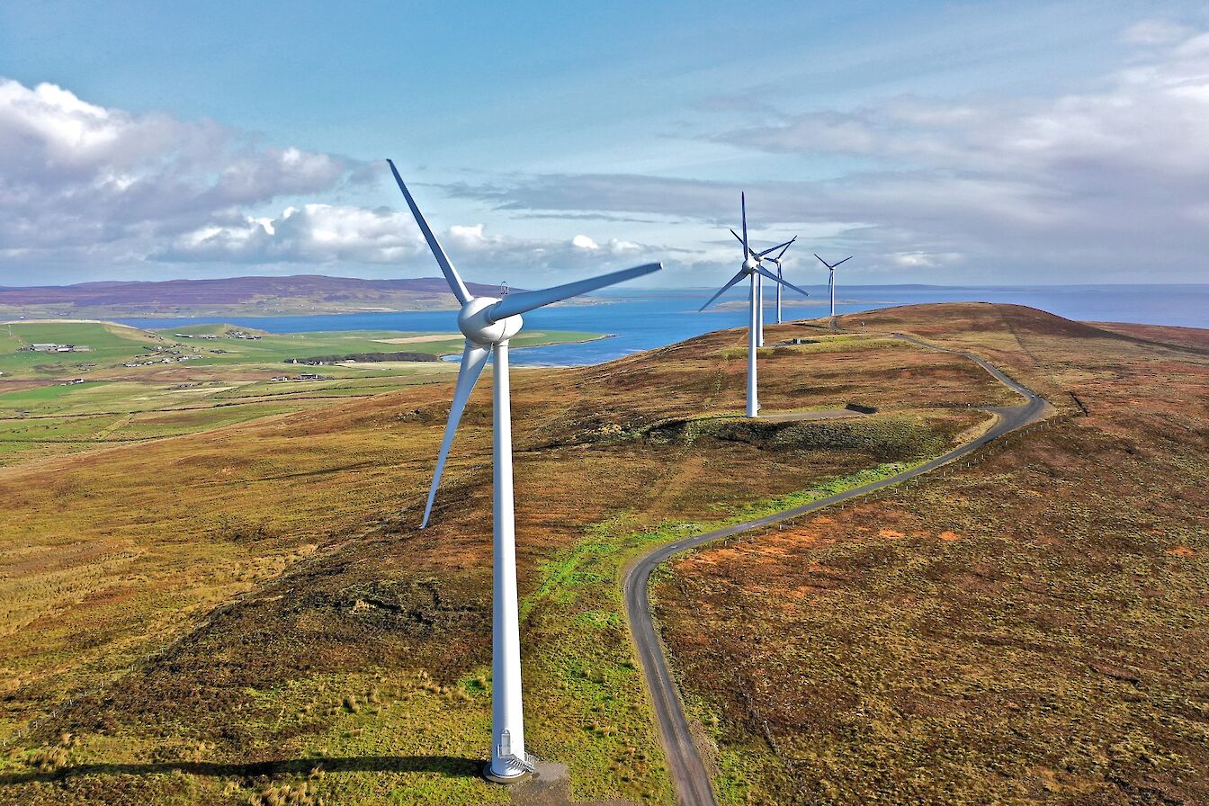 Hammars Hill Wind Turbines, Orkney