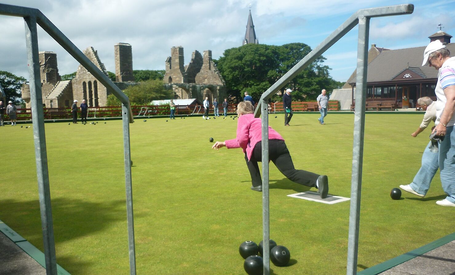 Lawn bowls in Kirkwall