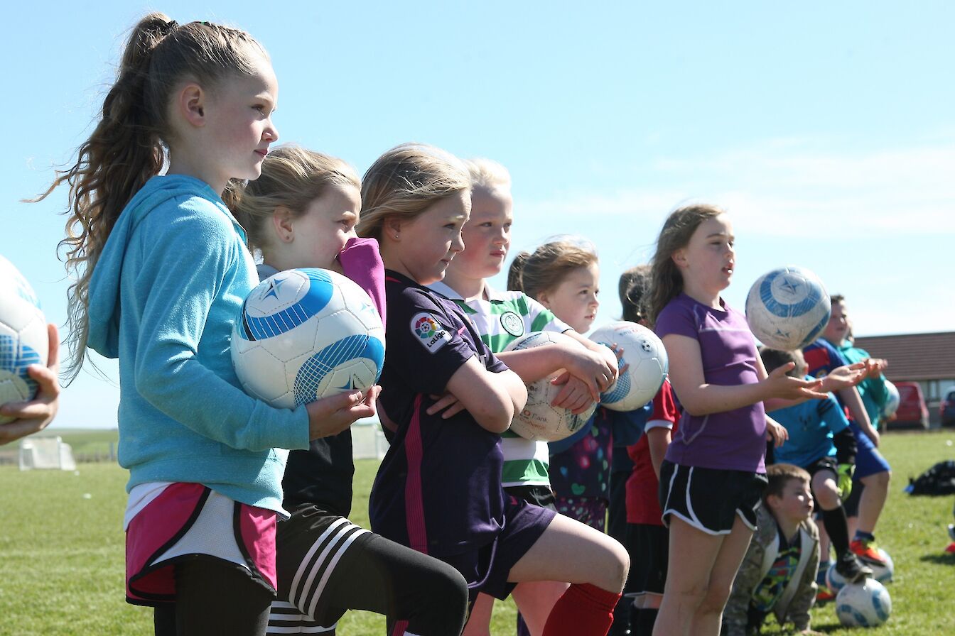 Youth football in Orkney