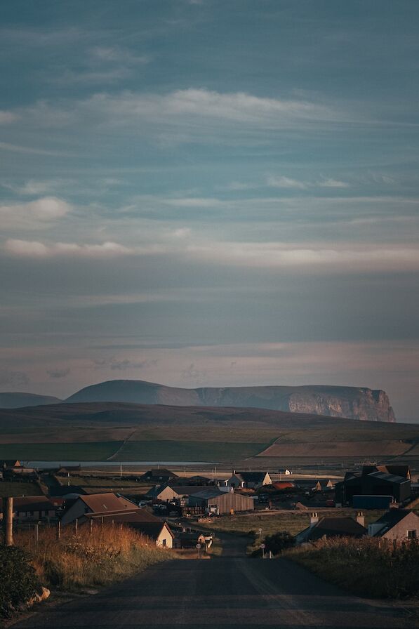 Road to Quoyloo - image by Dave Neil