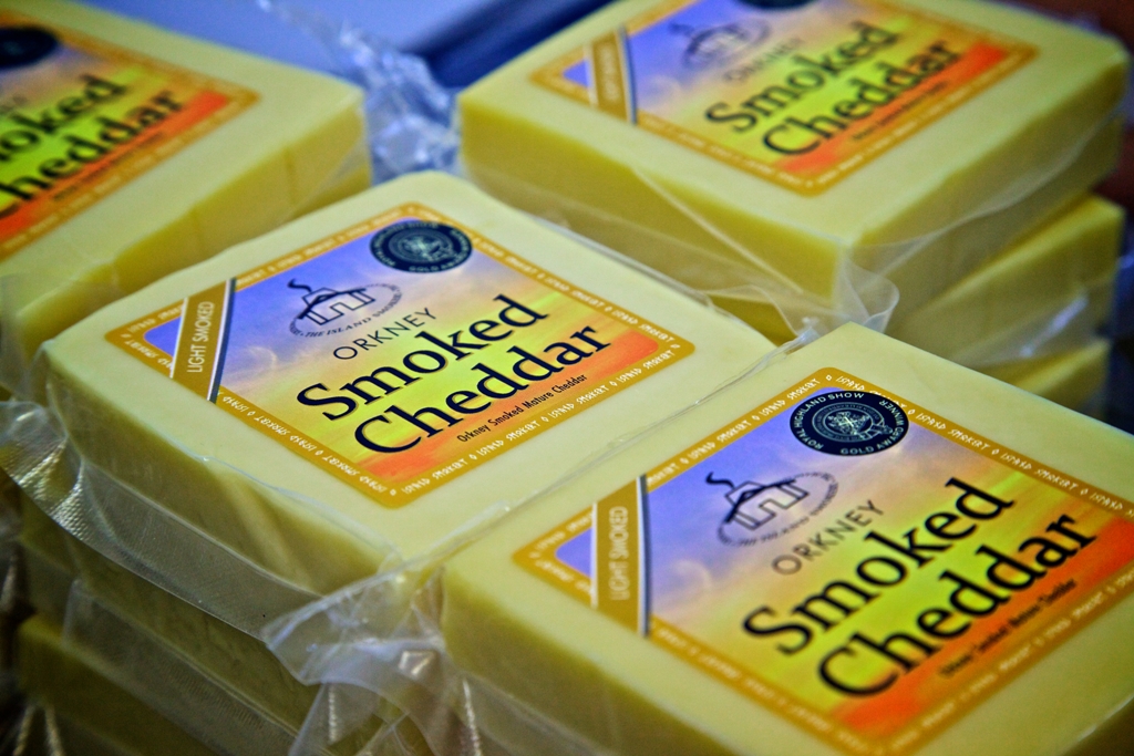 Just one of the products on offer from the Island Smokery in Orkney