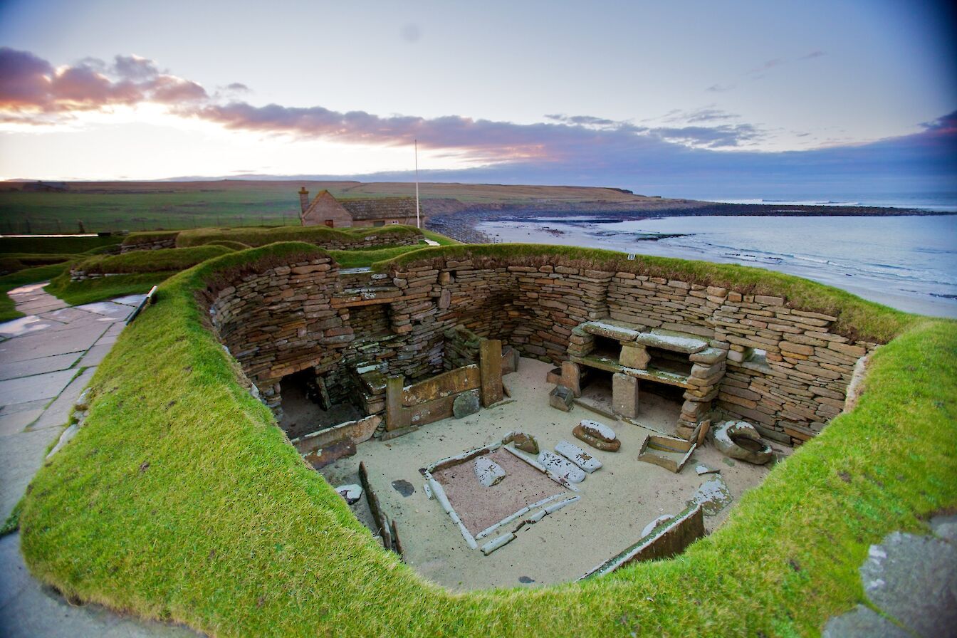 Skara Brae, Orkney - image by Colin Keldie/VisitScotland
