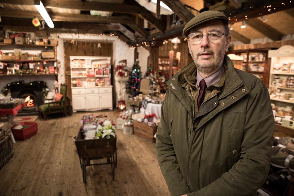 Richard Shearer in the family-run store on Victoria Street in Kirkwall