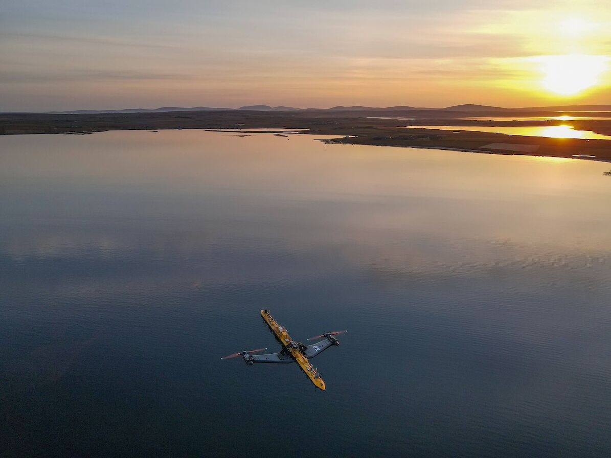 The Orbital O2 tidal energy device in Orkney