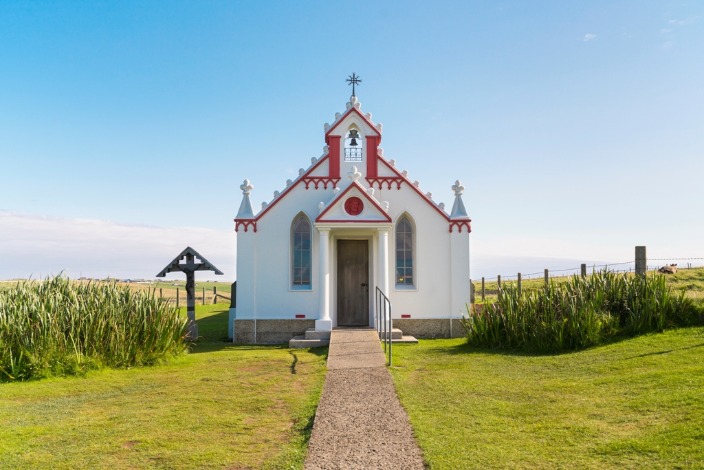 Orkney's Italian Chapel - image by Kenny Lam/Visit Scotland