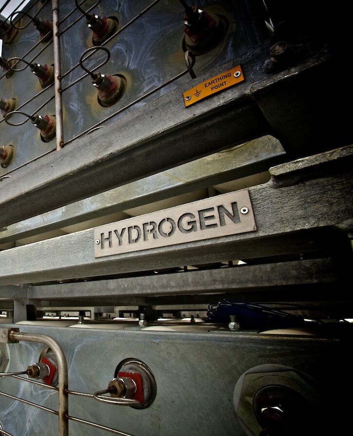 EMEC hydrogen storage cylinders - image by Colin Keldie