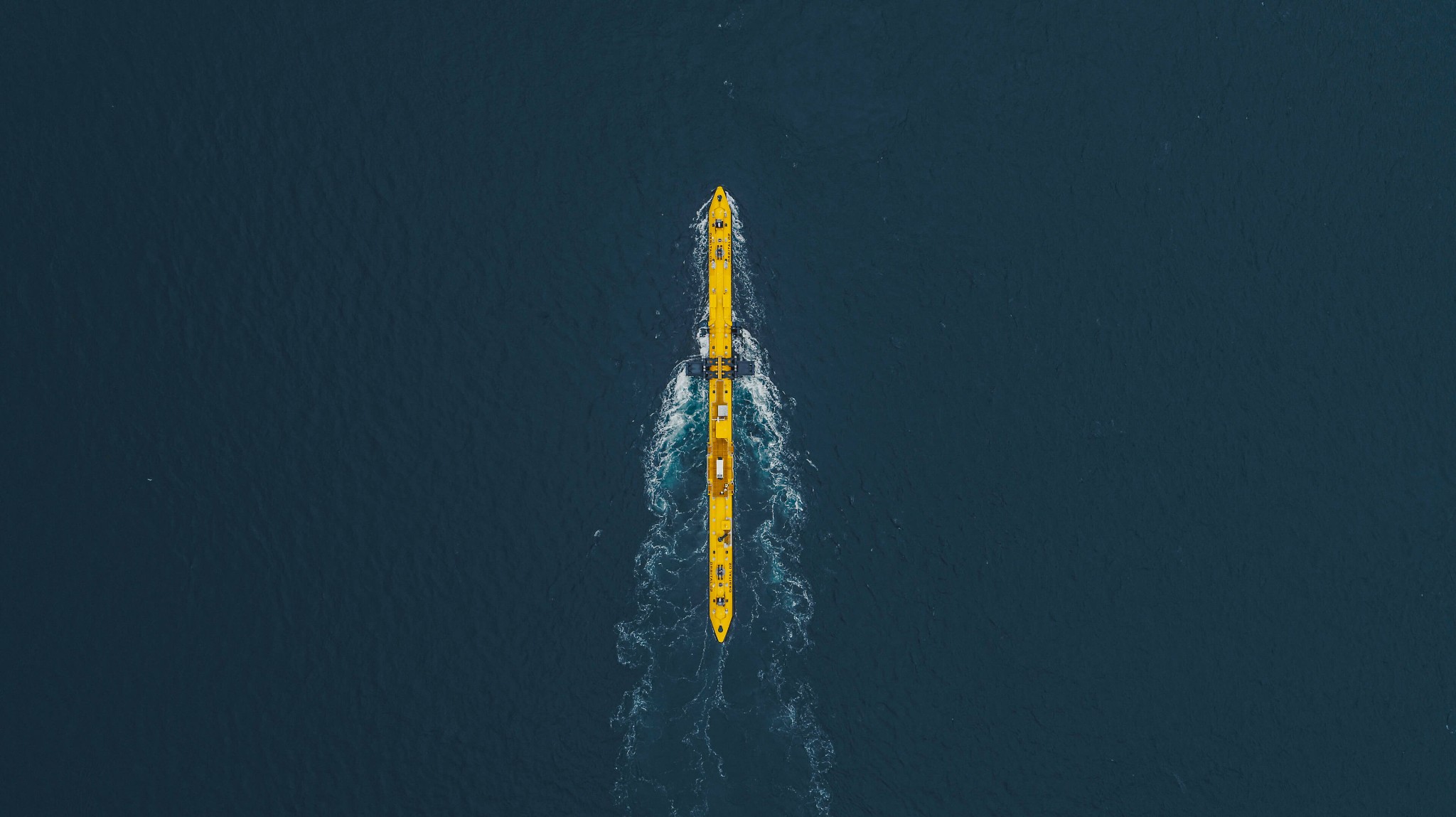 Orbital Marine's O2 tidal energy device at EMEC - image by Orbital Marine Power
