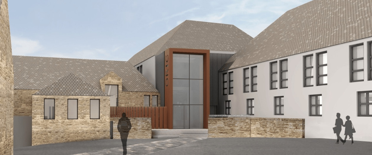 Construction work on Orkney's new Research and Innovation Centre has begun