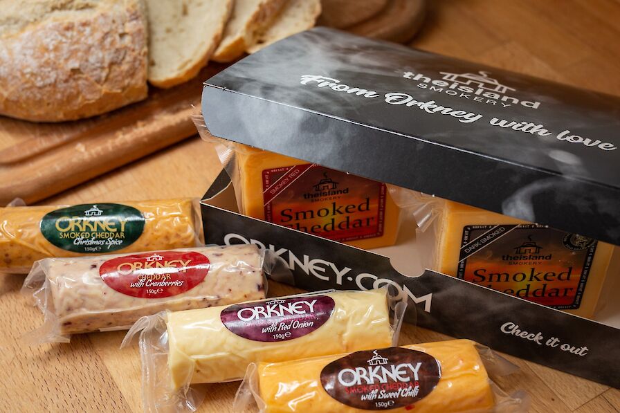 Orkney Smoked Cheddar Gift Boxes