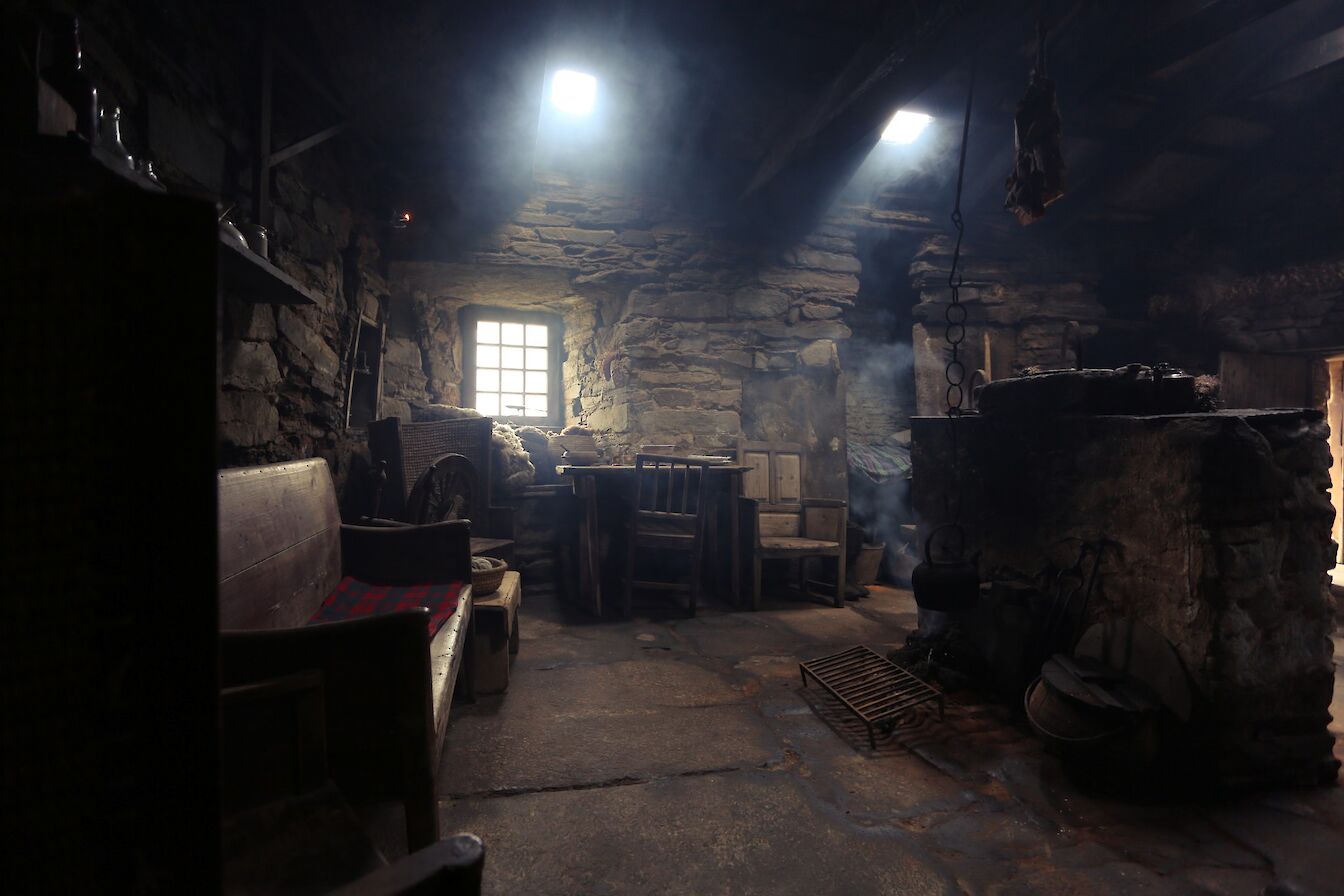 Kirbuster Museum interior
