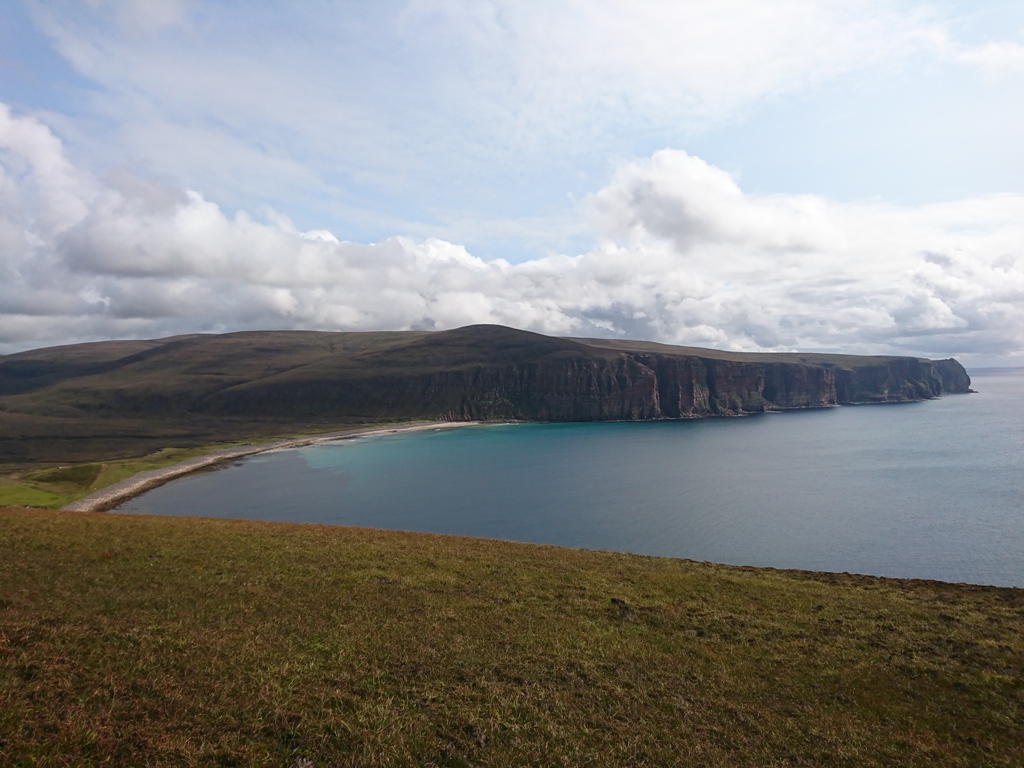 The wide, sweeping bay at Rackwick - image by Pete Colledge