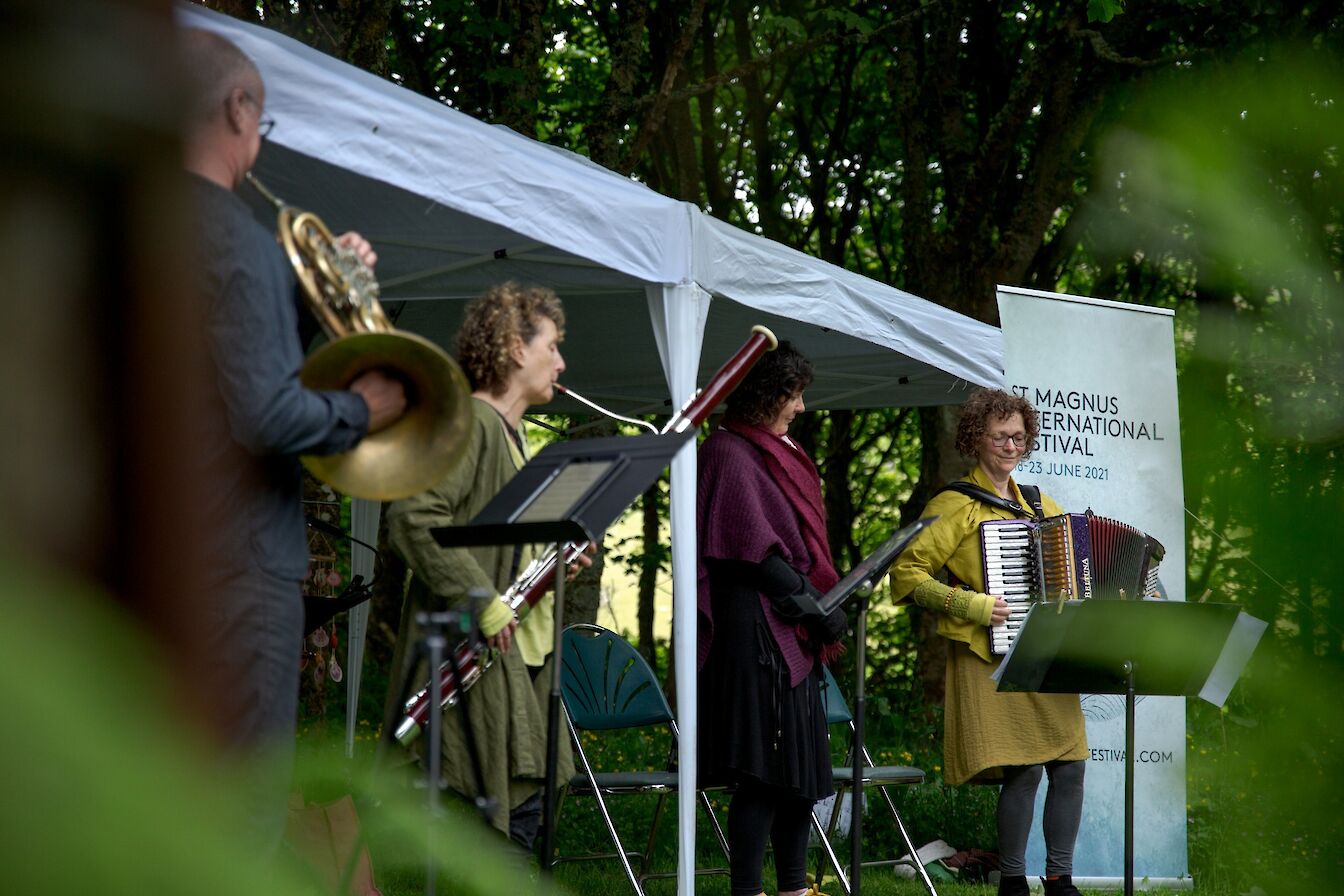 Performance at St Magnus International Festival, Orkney