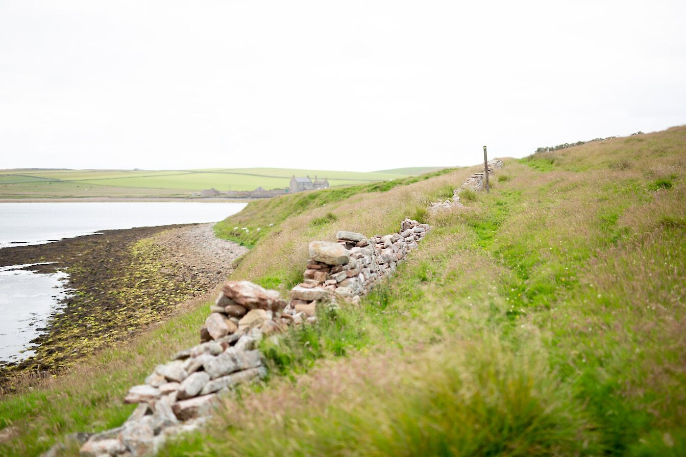 Walk towards Carrick House, Eday, Orkney