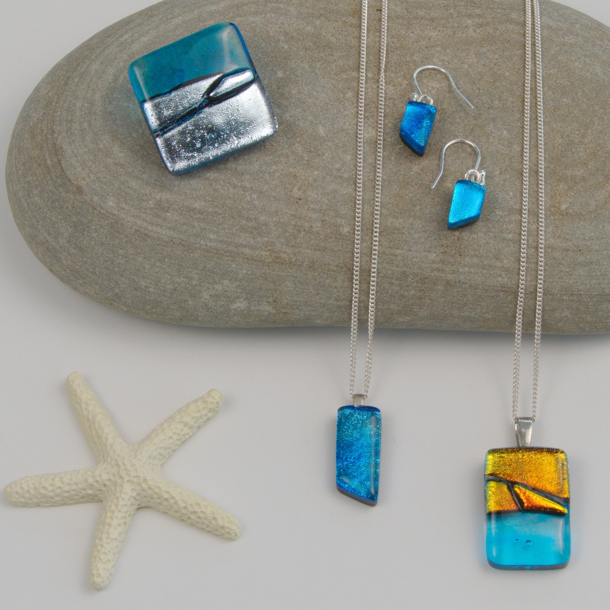 Orkney sea discount glass jewellery