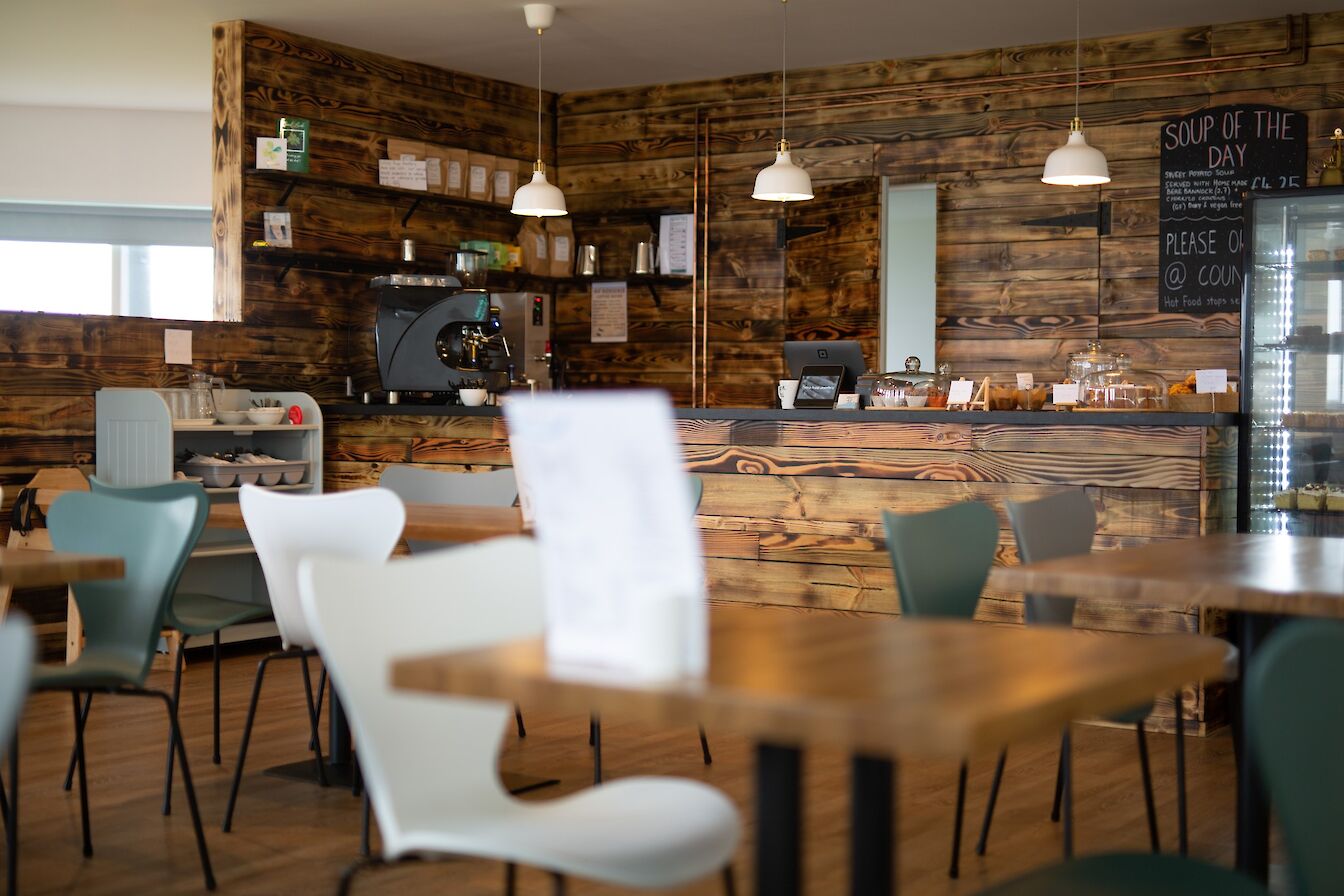 The cafe space at Celina Rupp Jewellery