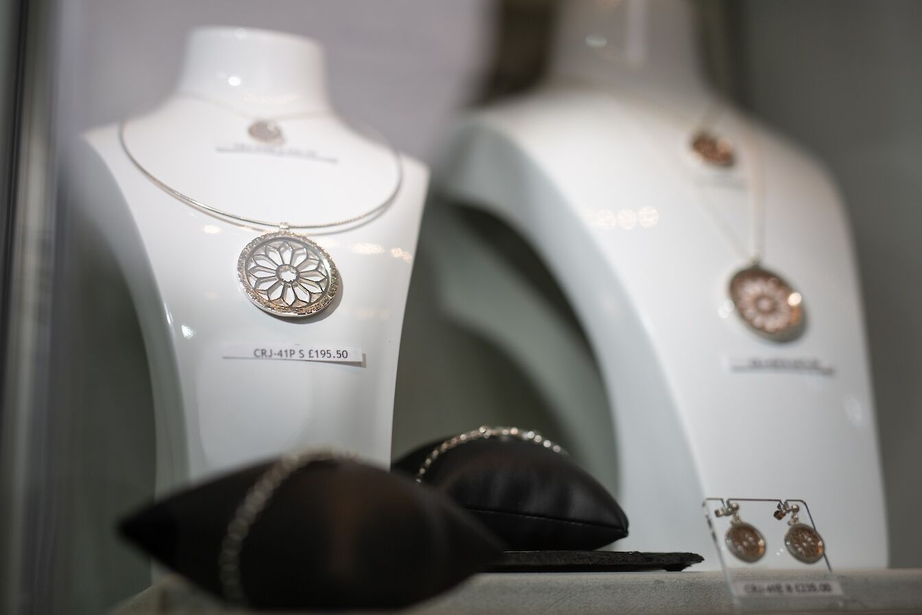 Some of the Celina Rupp Jewellery pieces on display
