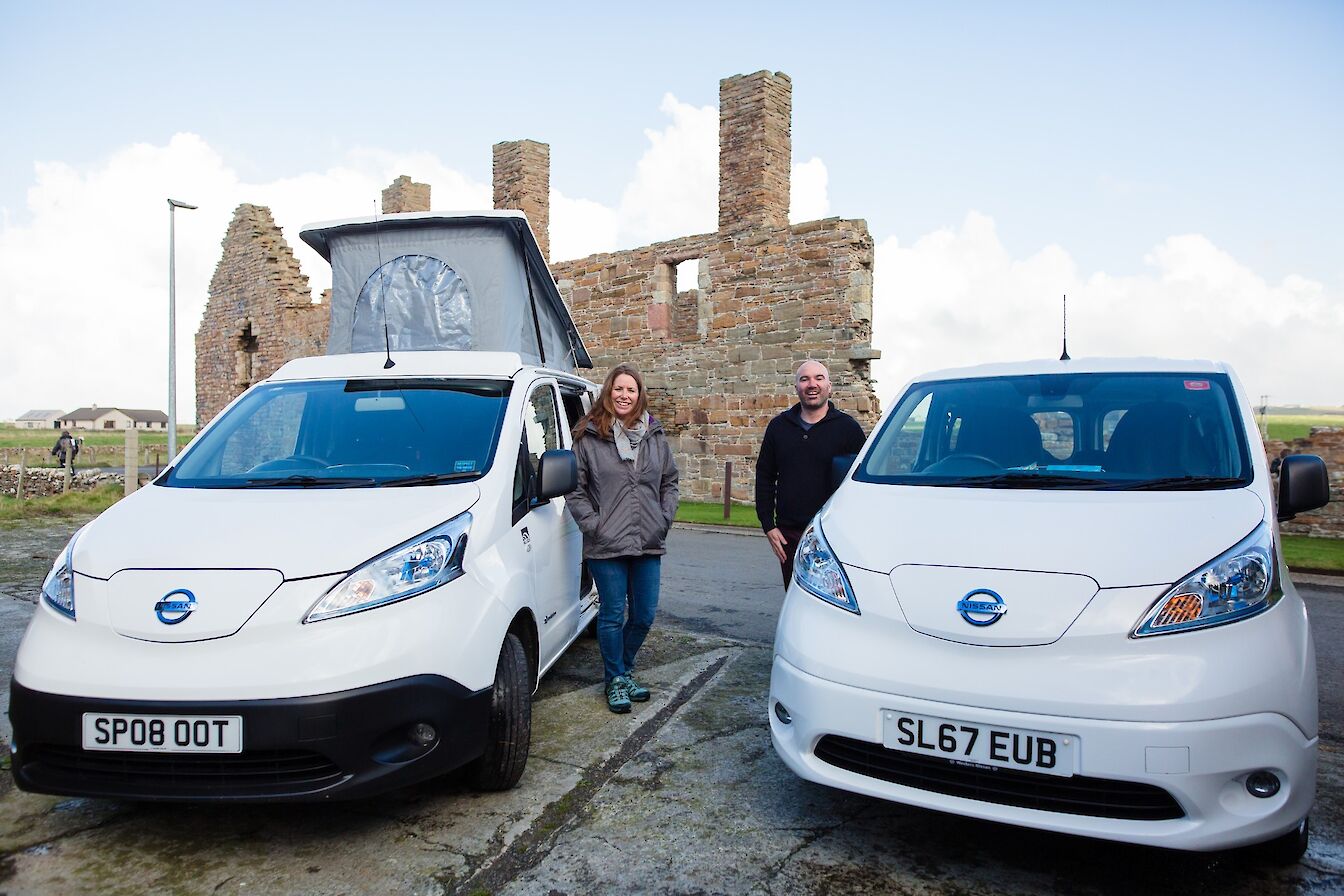 JP Orkney and their EV camper vans