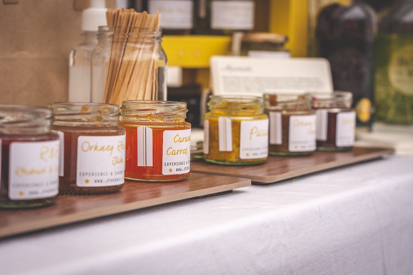 Jams and chutneys from JP Orkney