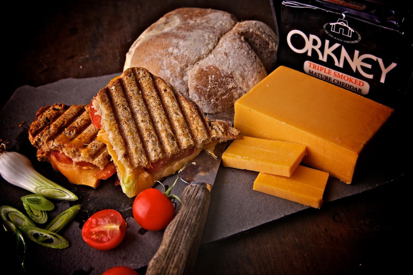 Cheese from The Island Smokery