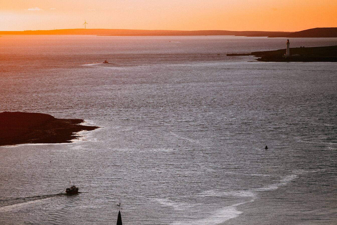View over Stromness harbour from Brinkie's Brae, Orkney