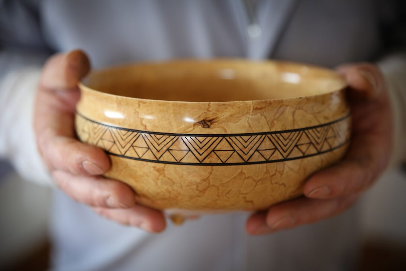 Michael Sinclair Woodturner, Orkney