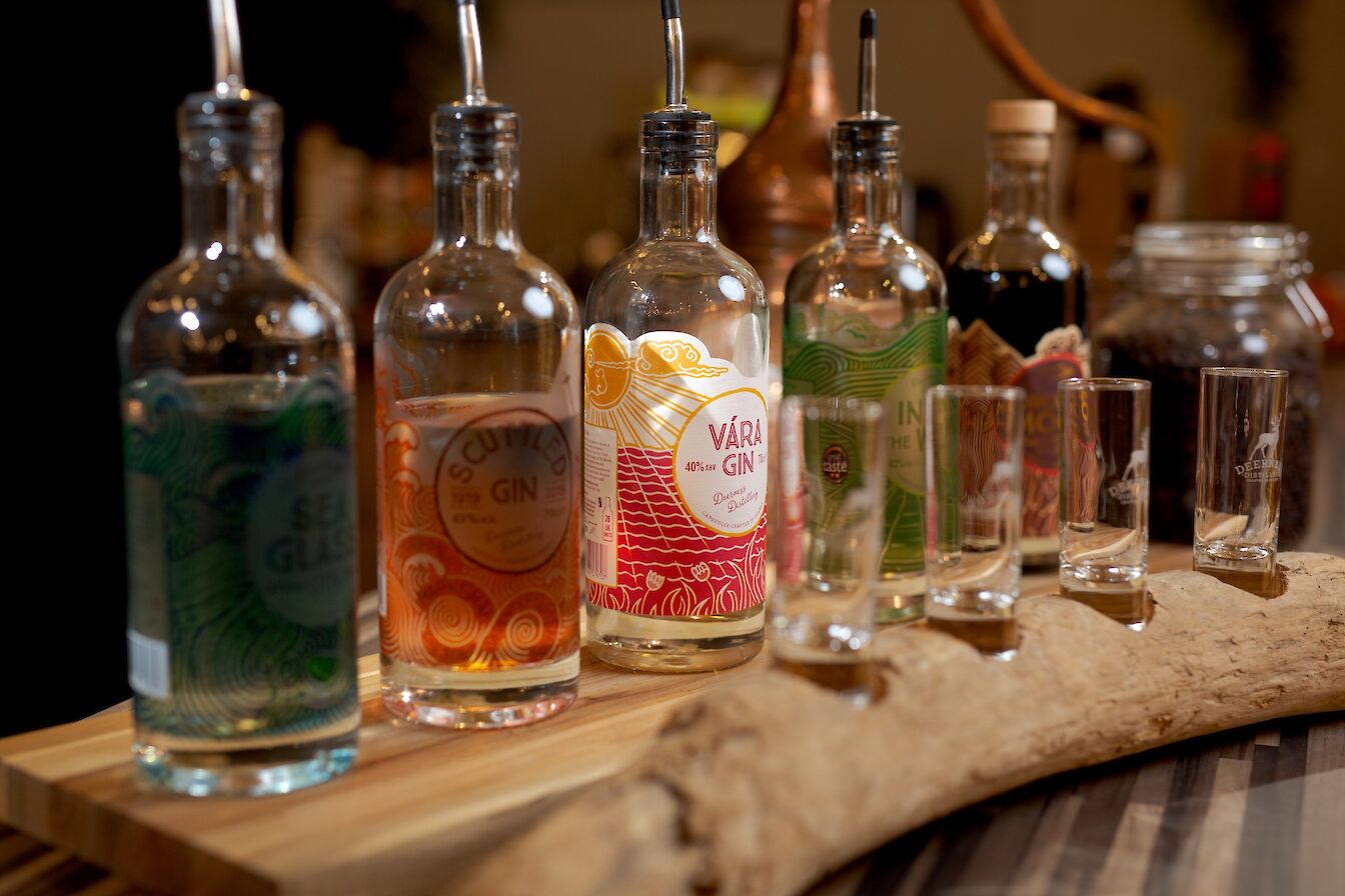 Spirits from the Deerness Distillery