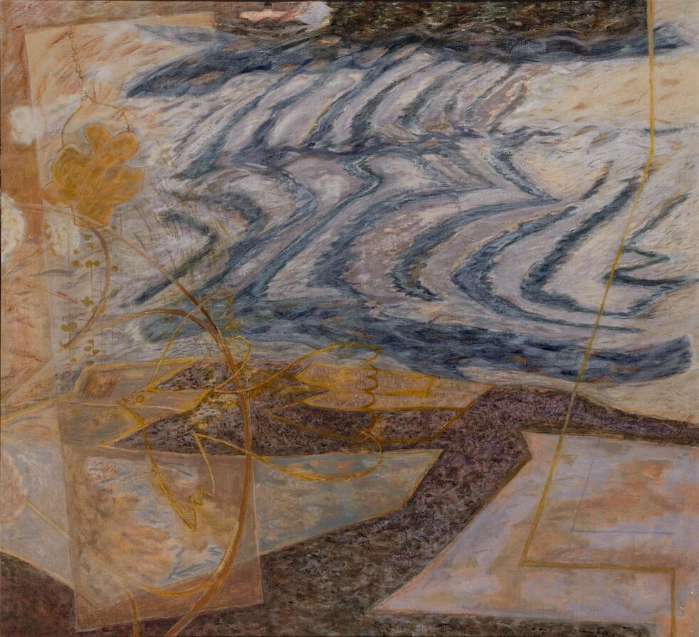Herringbone sea by Sylvia Wishart