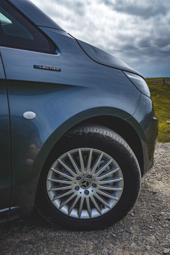 JP Orkney's nine-seater Mercedes Evito tourer is all electric
