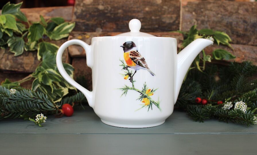 Stonechat Teapot