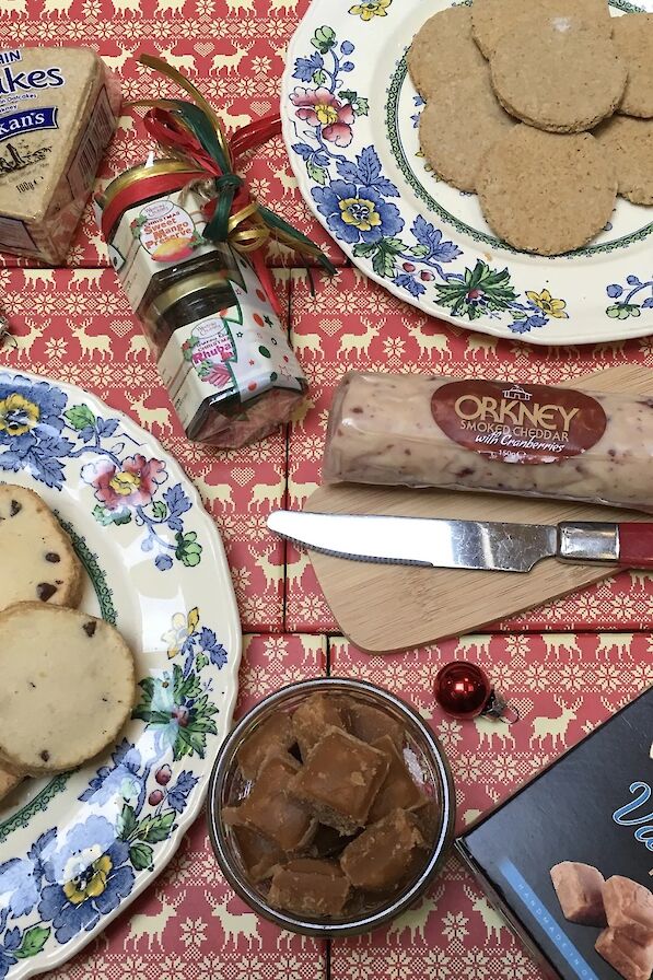 Christmas Peedie Indulgent Orkney Box from Judith Glue Hampers