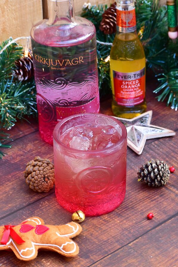 Upcycled glassware from Orkney Distilling