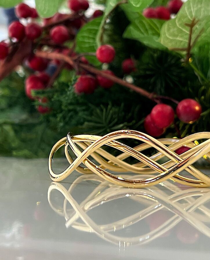 Tidal bangle from Sheila Fleet Jewellery