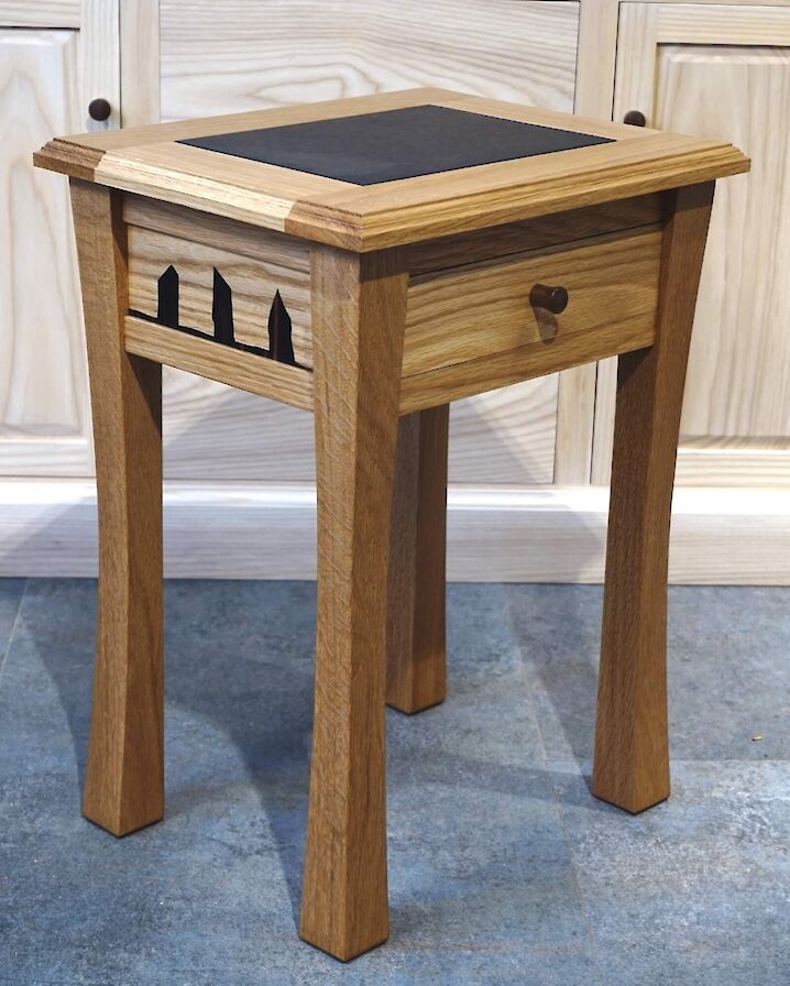 Standing Stones side table from the Orkney Furniture Maker
