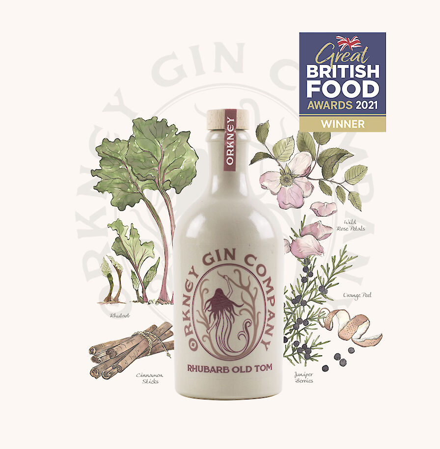 Rhubarb Old Tom Gin