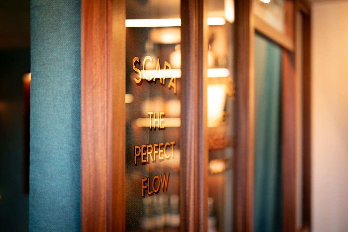 The new Scapa Distillery shop, Orkney