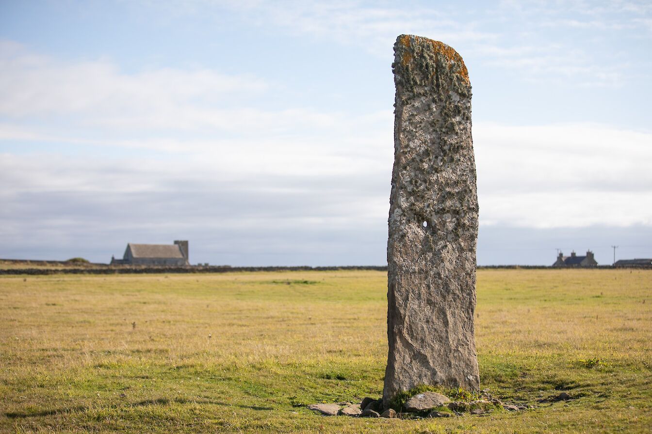 Stan Stane, North Ronaldsay, Orkney