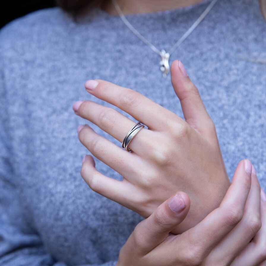 Dark Skies ring from Alison Moore Designs
